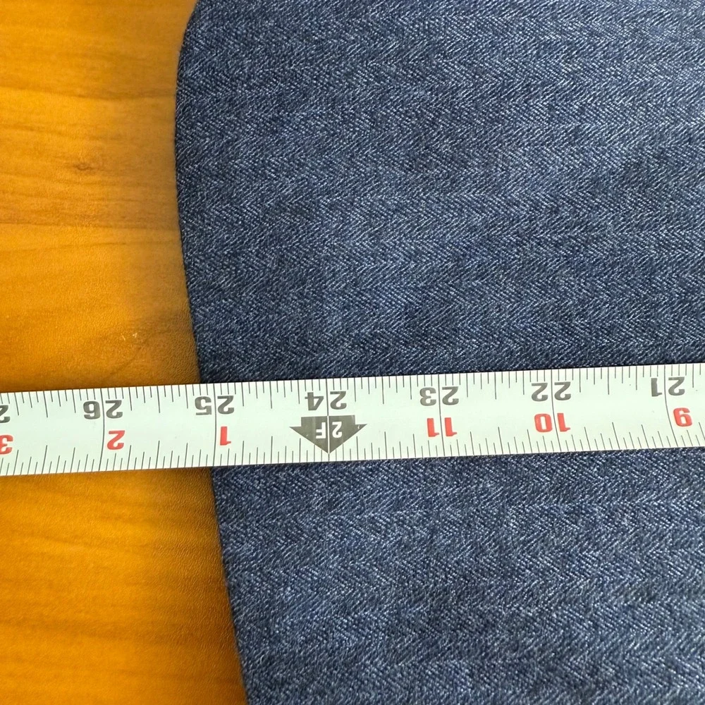 Brooks Brothers Bamboy Blazer Men 16R Blue Mix Herringbone Wool Blend Sport Coat